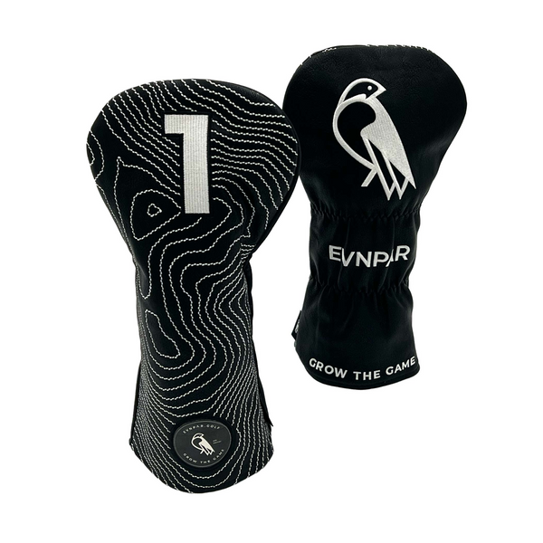 Black Stitch Driver Head Cover