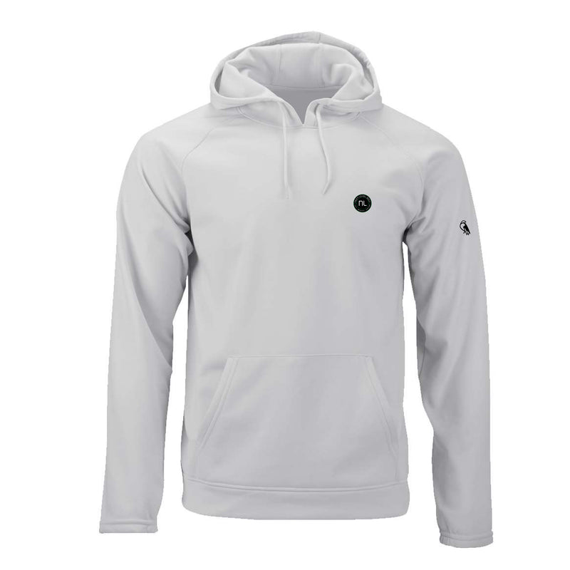 NLG Performance Fleece Hoodie - Aluminum